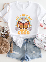 It's a new day, Life is good Graphic Tee