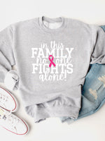 No One Fights Alone Graphic Sweatshirt