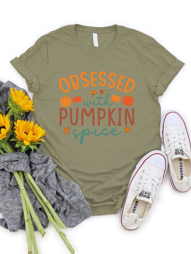 Obsessed with Pumpkin Spice Graphic Tee