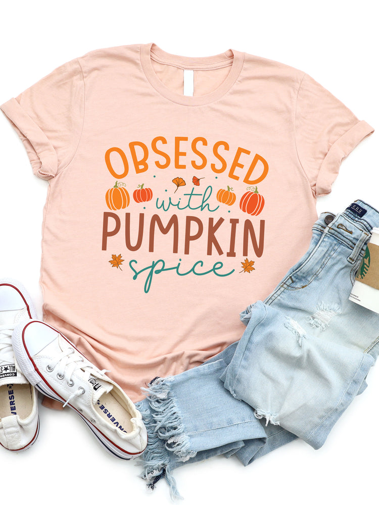 Obsessed with Pumpkin Spice Graphic Tee