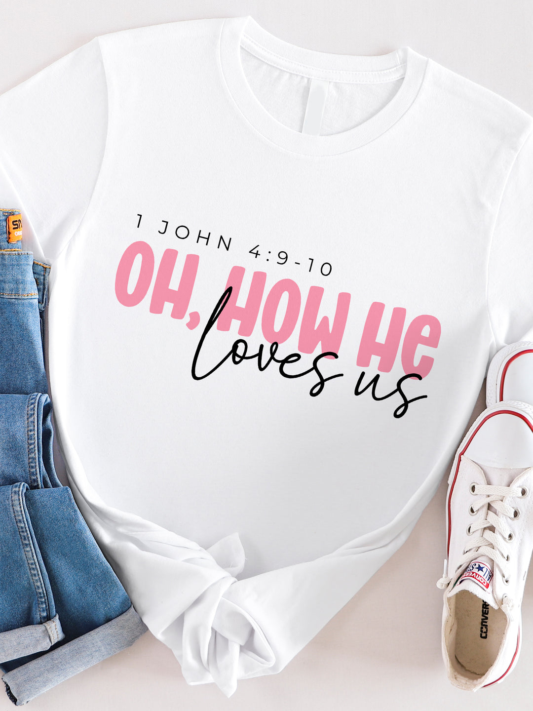 Oh how He loves Us Graphic Tee