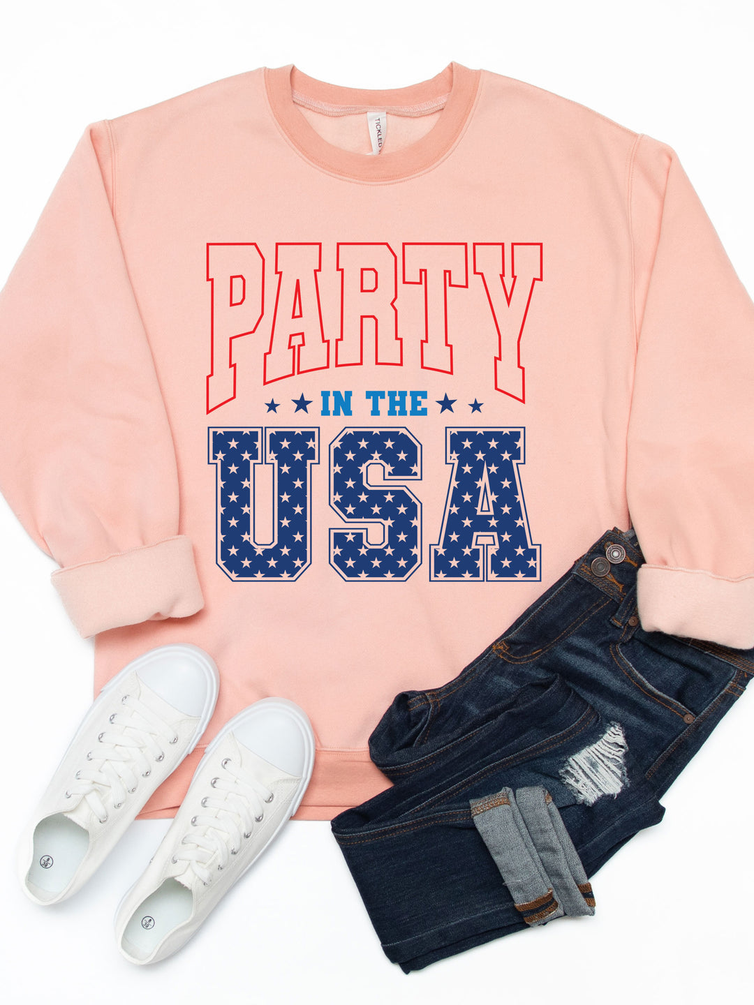 Party in the USA Graphic Sweatshirt