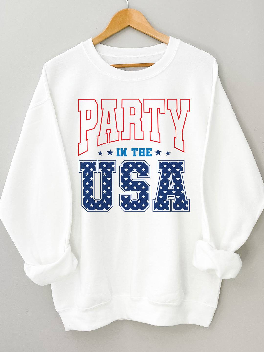 Party in the USA Graphic Sweatshirt