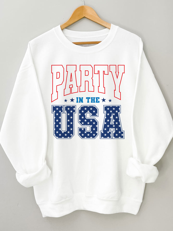 Party in the USA Graphic Sweatshirt