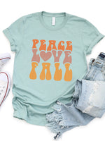 Peace Love Fall Graphic Tee