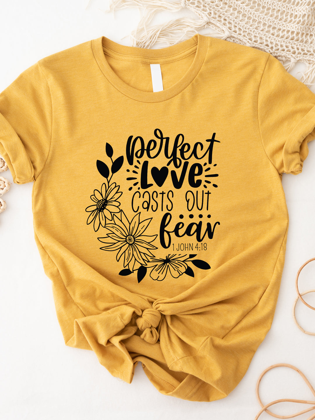 Perfect Love Casts Out Fear Graphic Tee