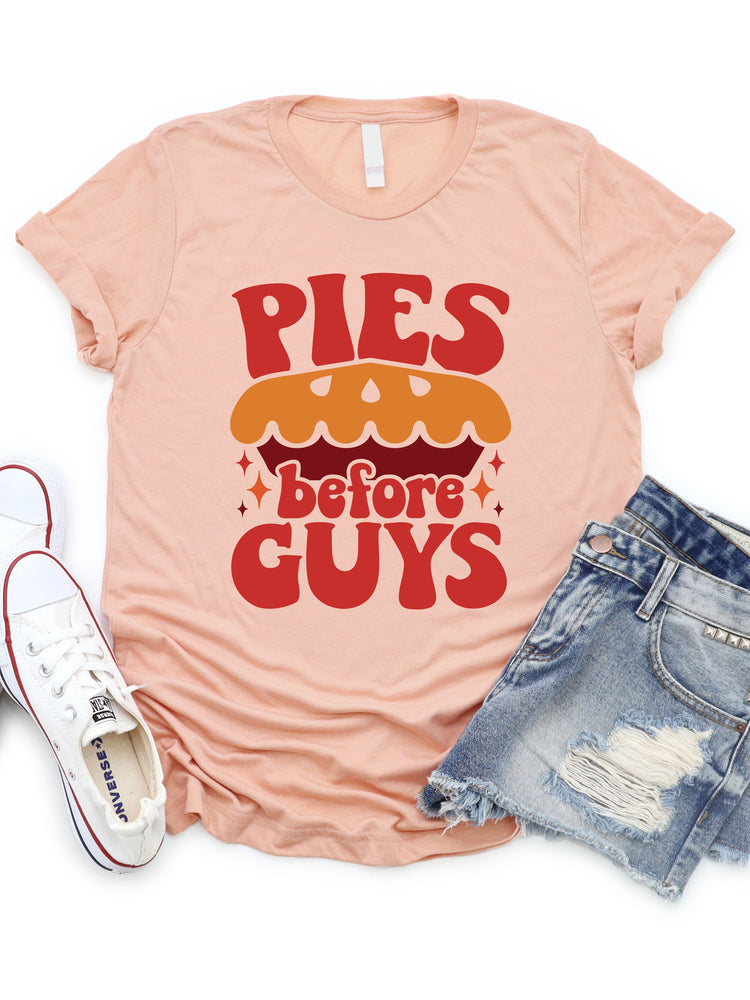 Pies Before Guys Graphic Tee