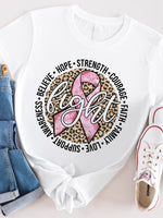 Pink Ribbon Fight Graphic Tee