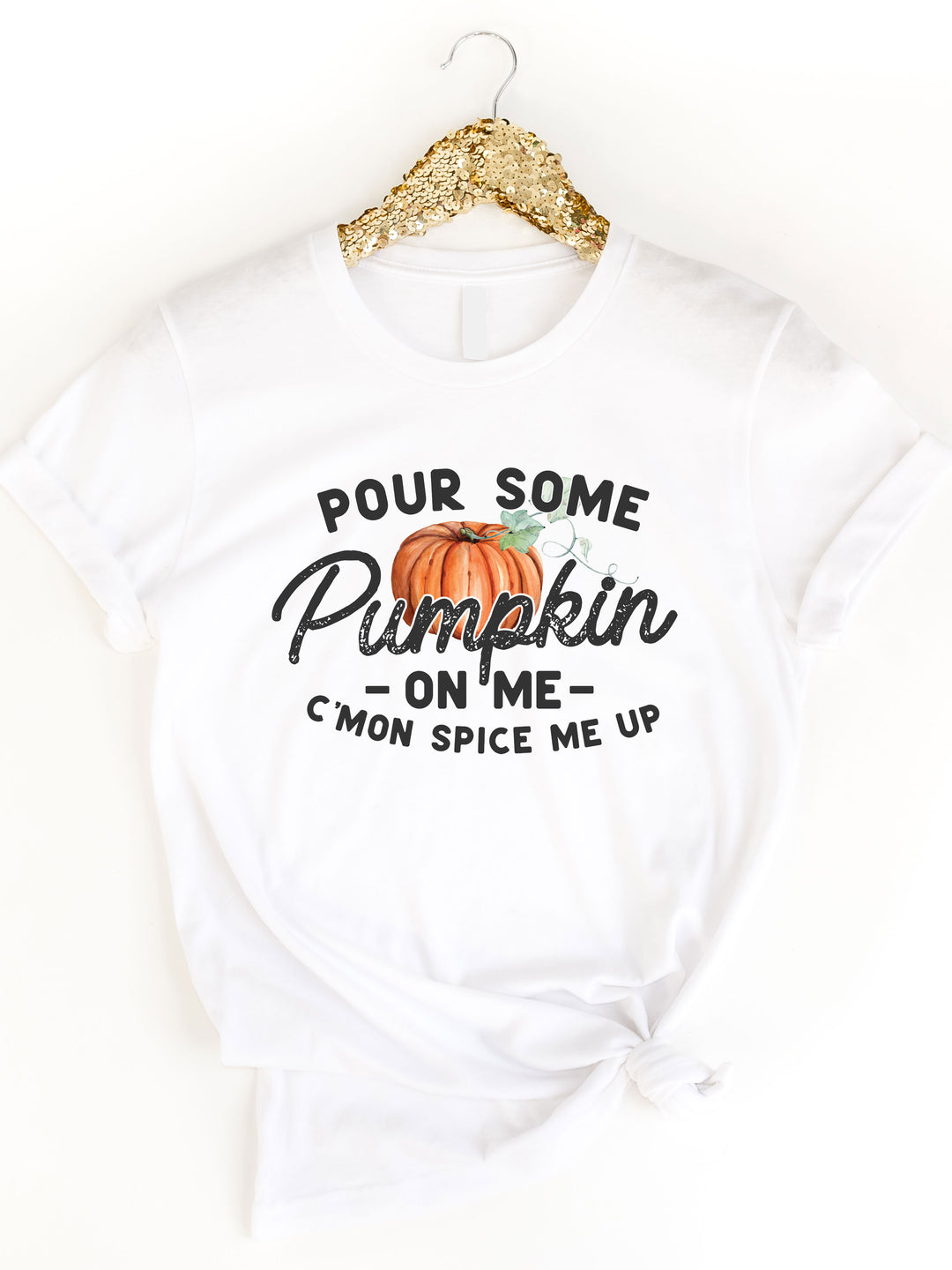 Pour Some Pumpkin On Me Graphic Tee