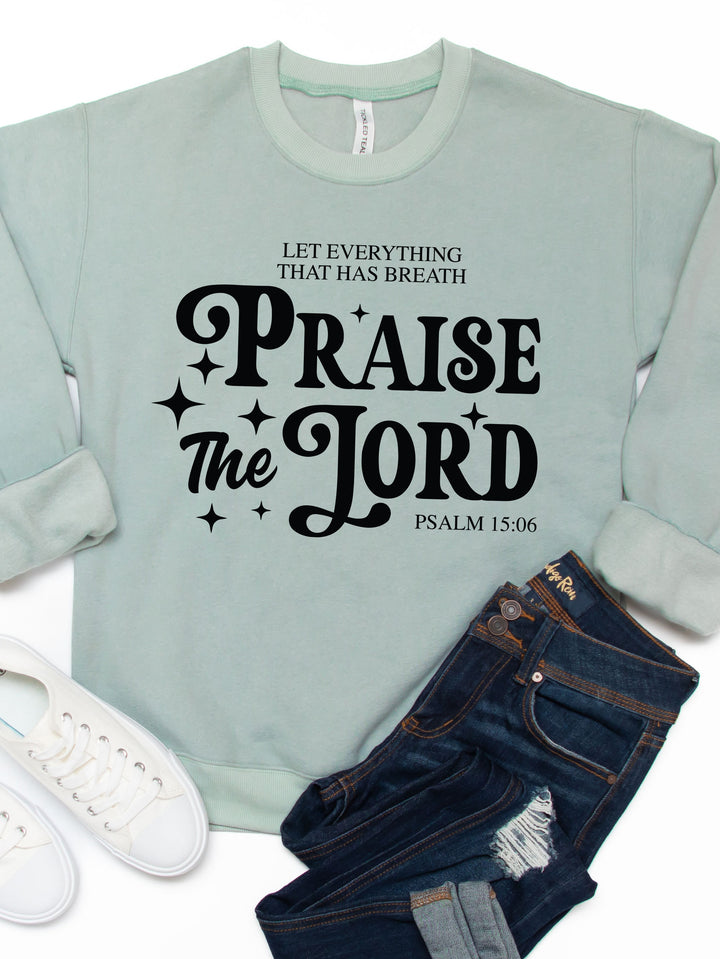 Praise the Lord Graphic Sweatshirt