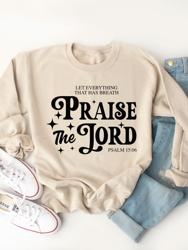 Praise the Lord Graphic Sweatshirt