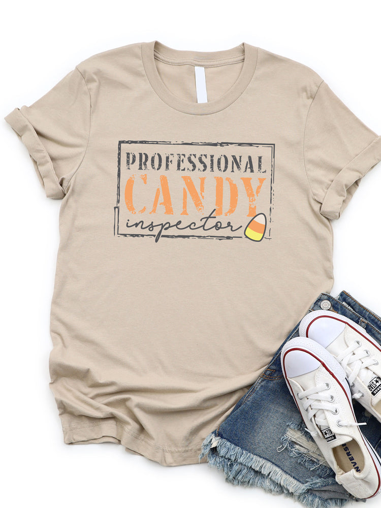 Professional Candy Inspector Graphic Tee