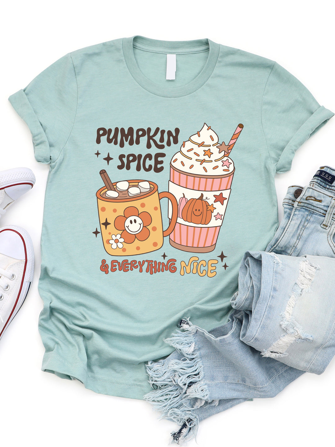 Pumpkin Spice & Everything Nice Graphic Tee