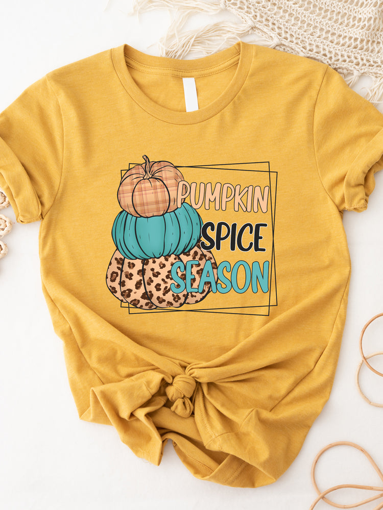 Pumpkin Spice Season Graphic Tee
