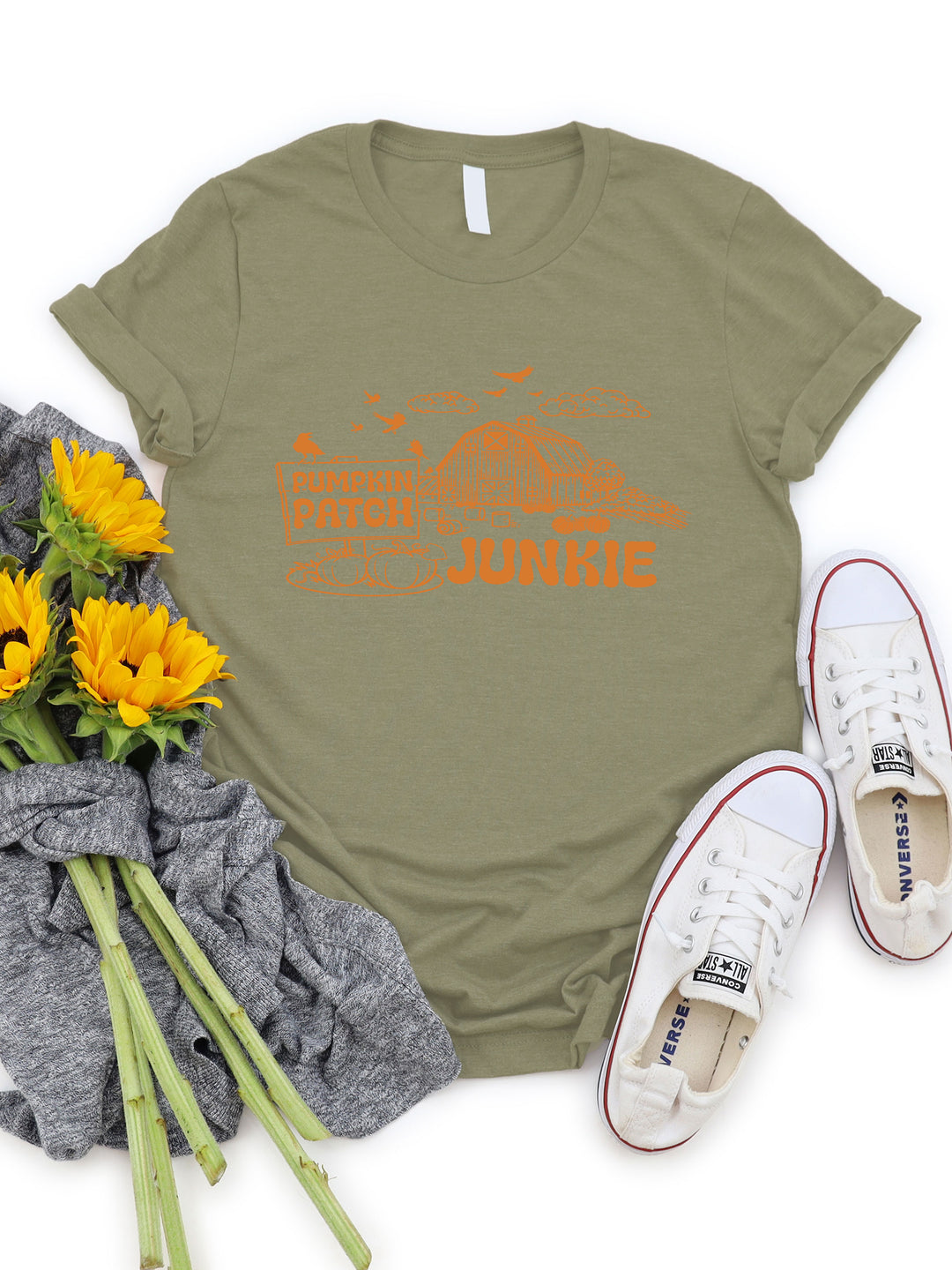 Pumpkin Patch Junkie - Graphic Tee