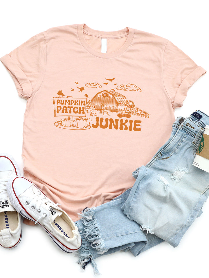 Pumpkin Patch Junkie - Graphic Tee