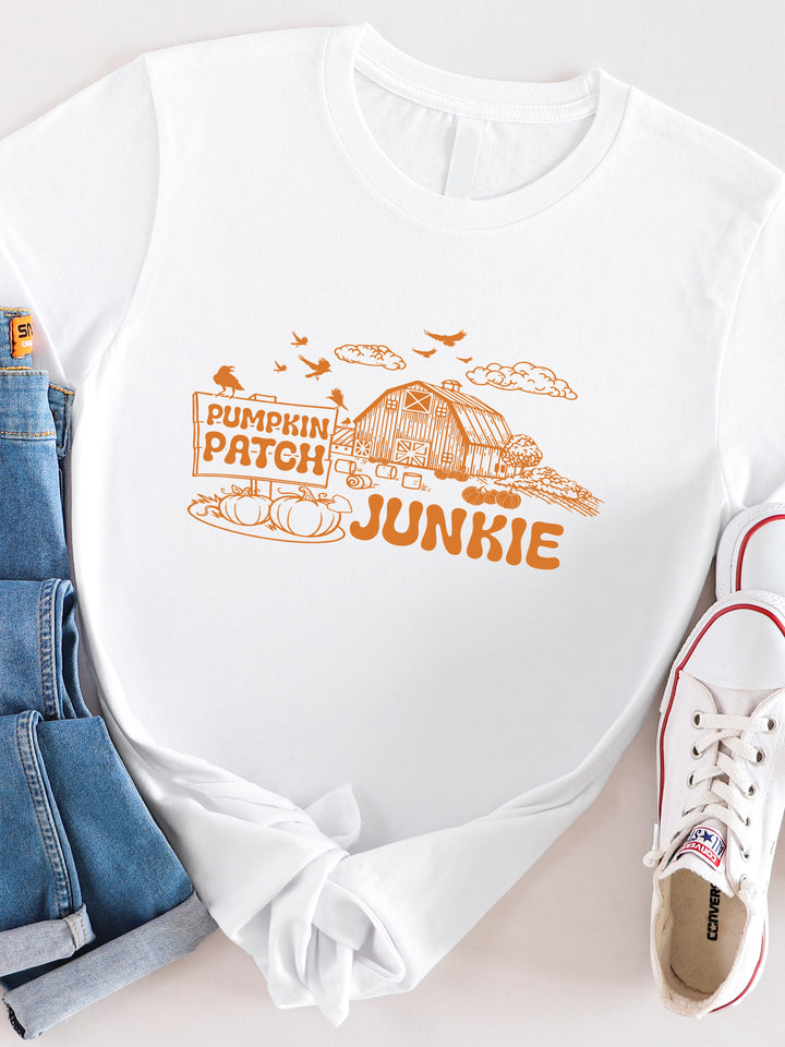 Pumpkin Patch Junkie - Graphic Tee