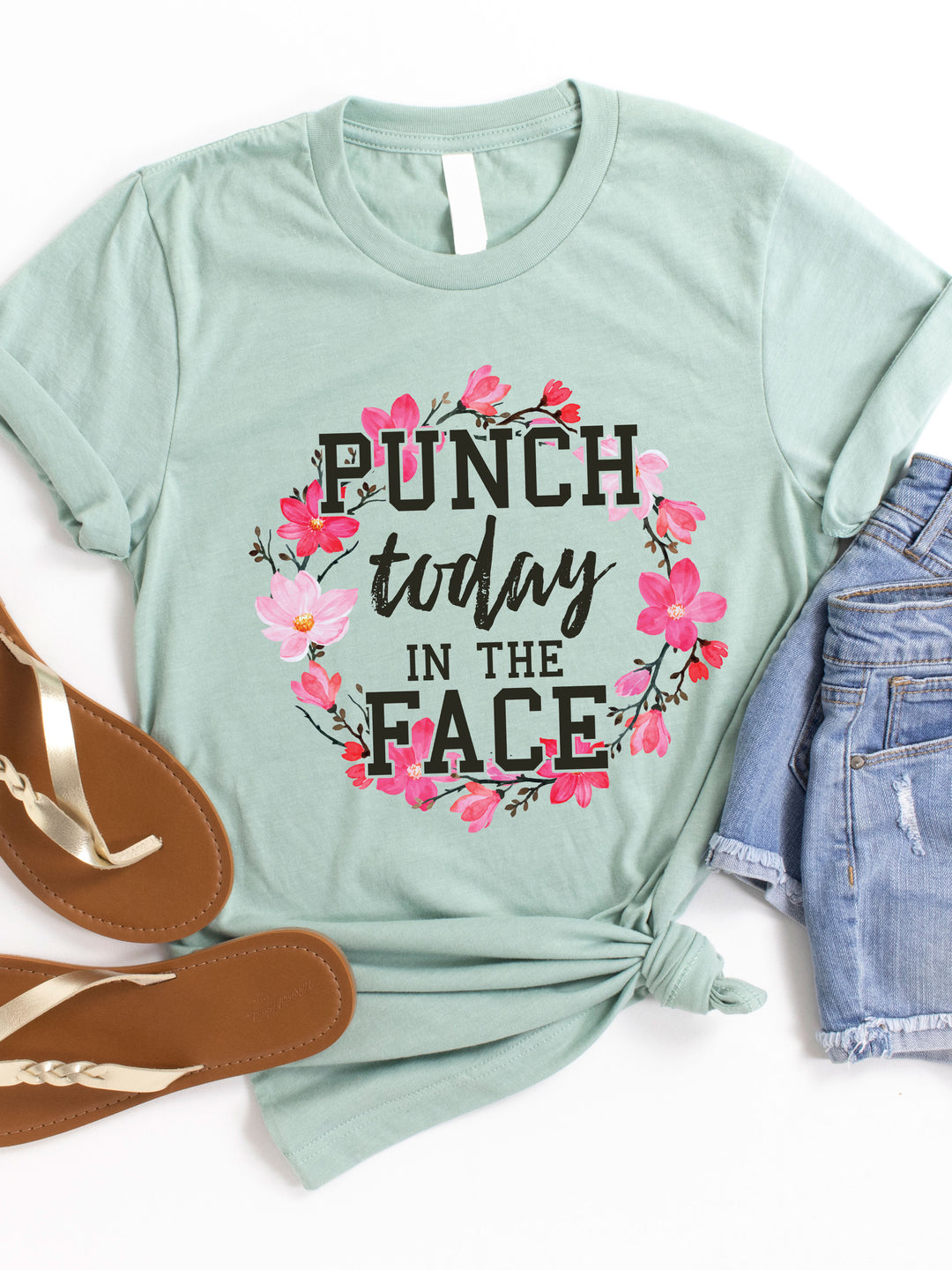 Punch Today In The Face Graphic Tee