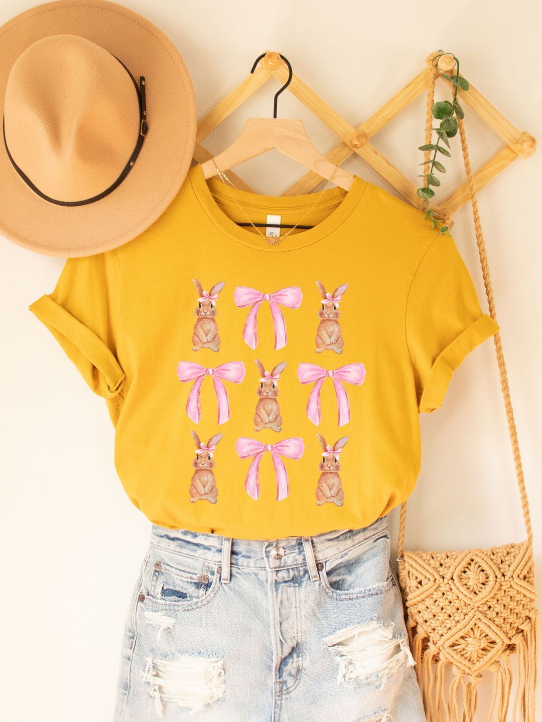 Bunnies and Bows Graphic Tee