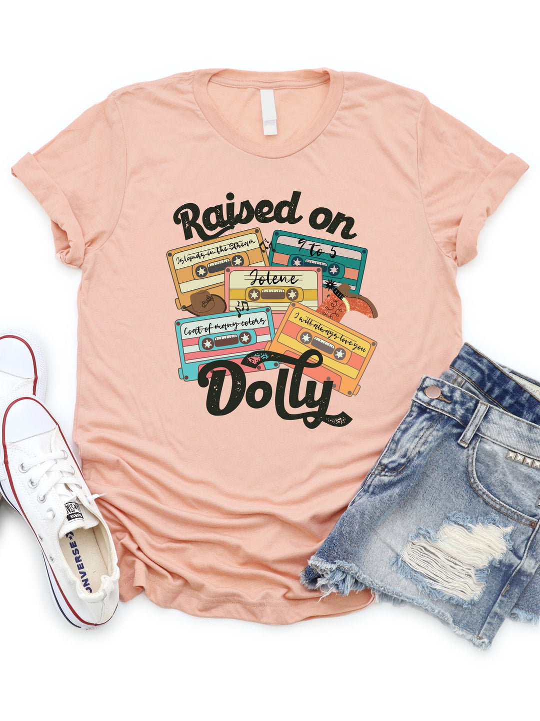 Raised on Dolly Graphic Tee