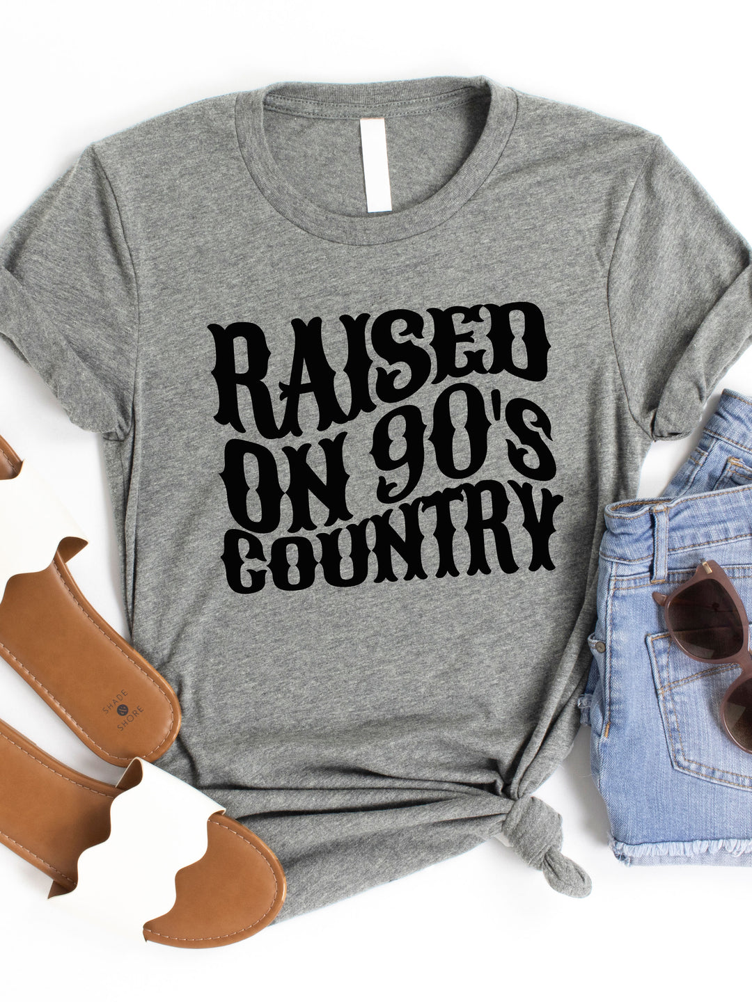Raised on 90s Country Tee Raised on 90s Country Tee