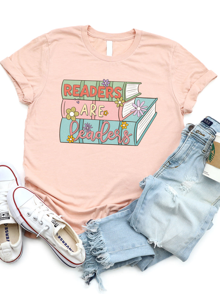 Readers Are Leaders Graphic Tee