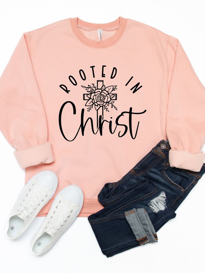 Rooted In Christ Graphic Sweatshirt