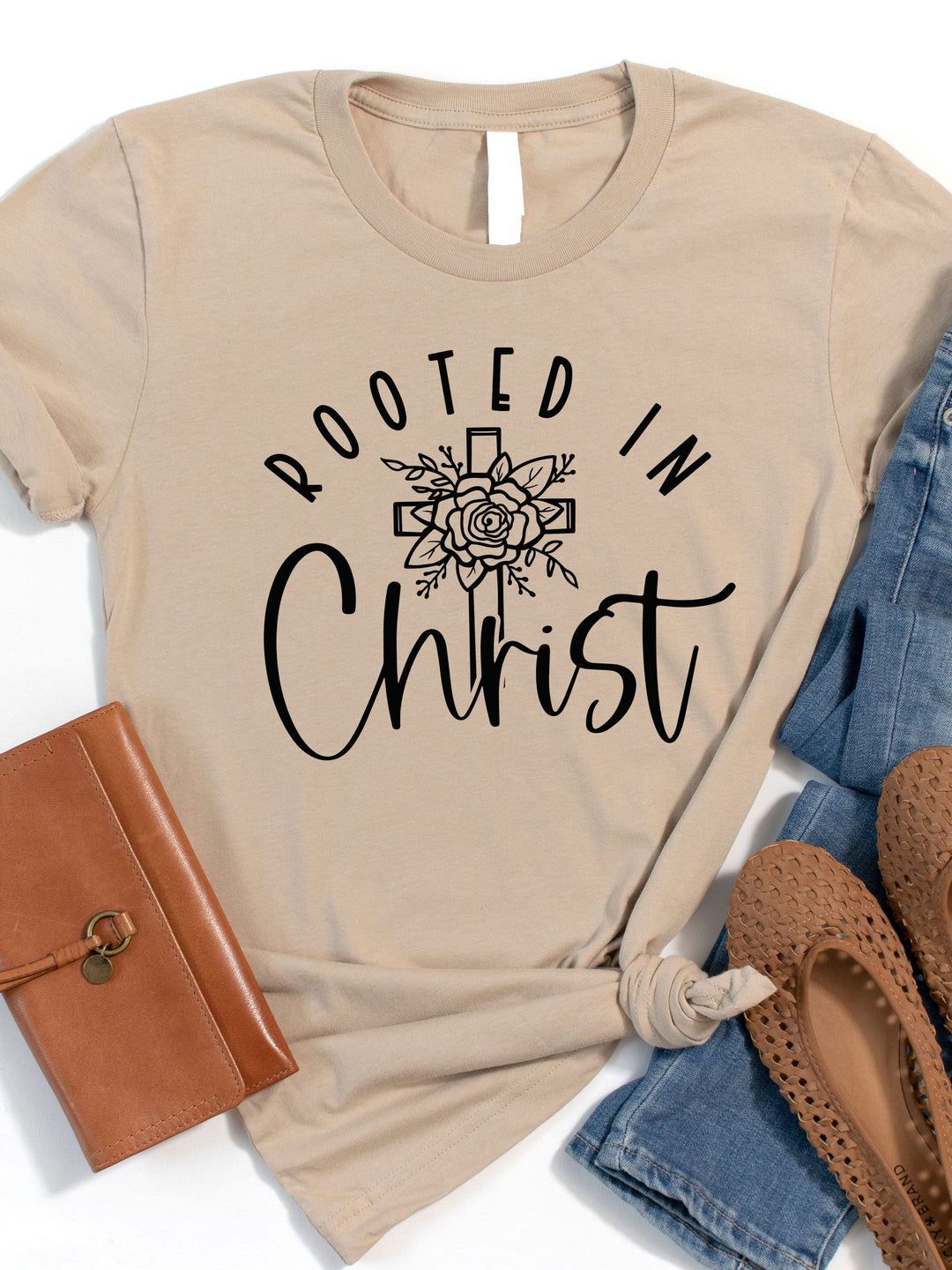 Rooted In Christ Graphic Tee