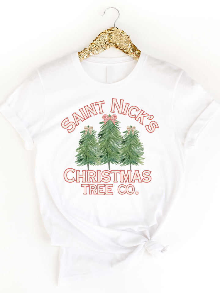 Saint Nicks Christmas Tree Co. Graphic Tee