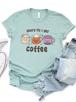 Scary Til I Get Coffee Graphic Tee