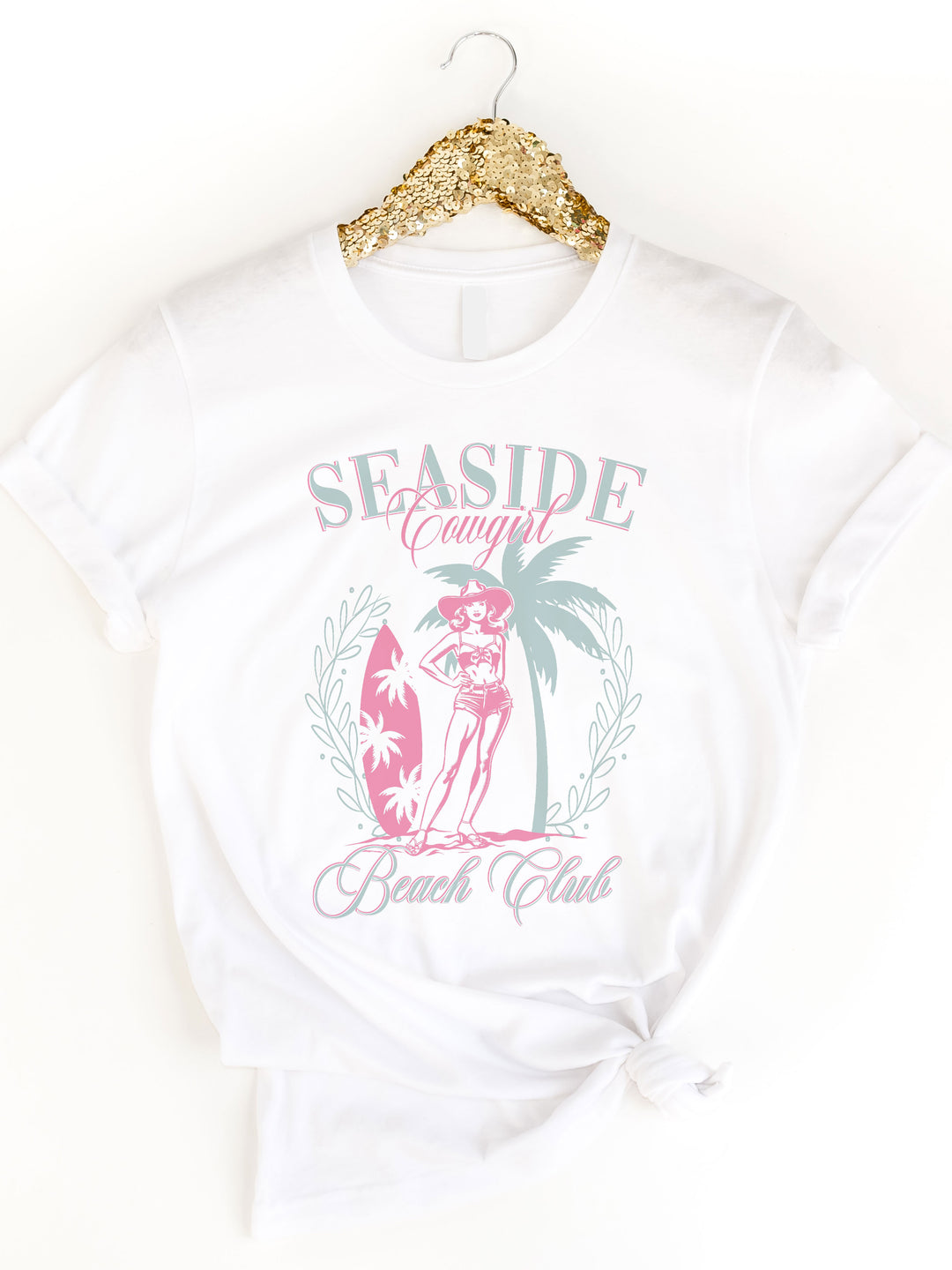 Seaside Cowgirl Beach Club Graphic Tee