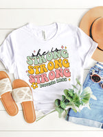 She is Strong Proverbs 31:25 Graphic Tee