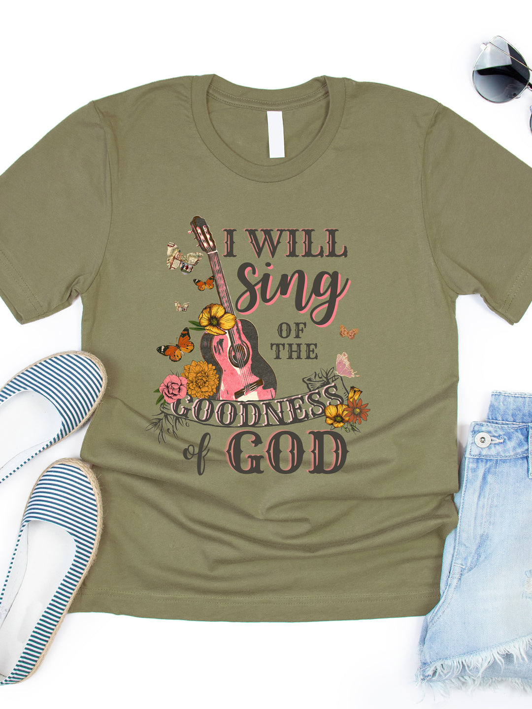 I Will Sing Of The Goodness Of God Graphic Tee