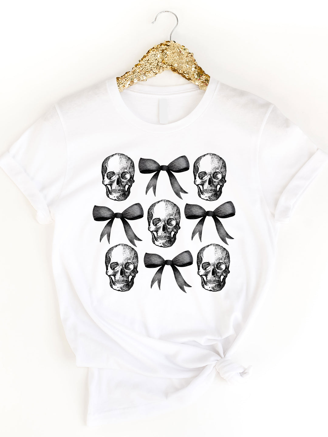 Skulls  and Bows Graphic Tee