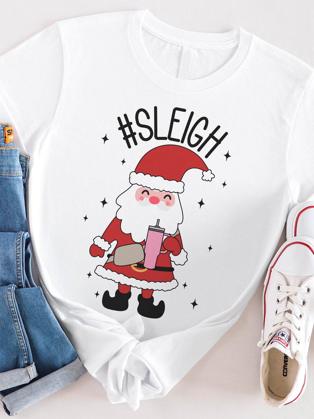 #Sleigh Santa (Boujee Santa) Graphic Tee