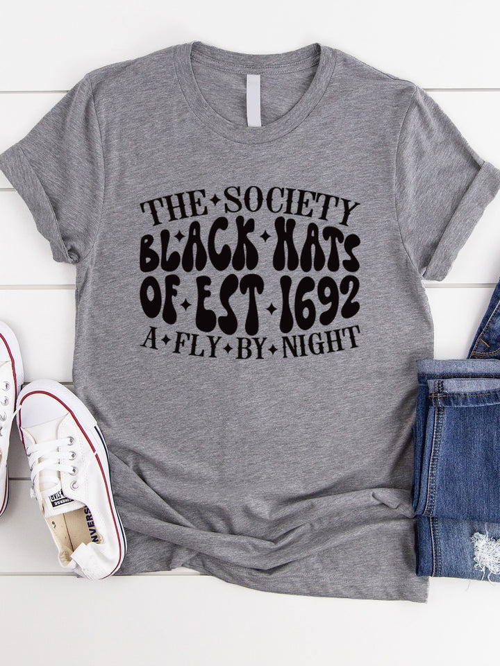 The Society Black Hats Graphic Tee