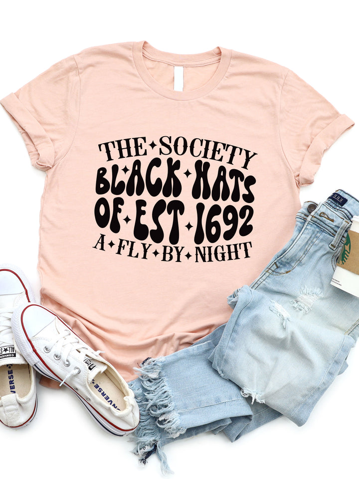 The Society Black Hats Graphic Tee