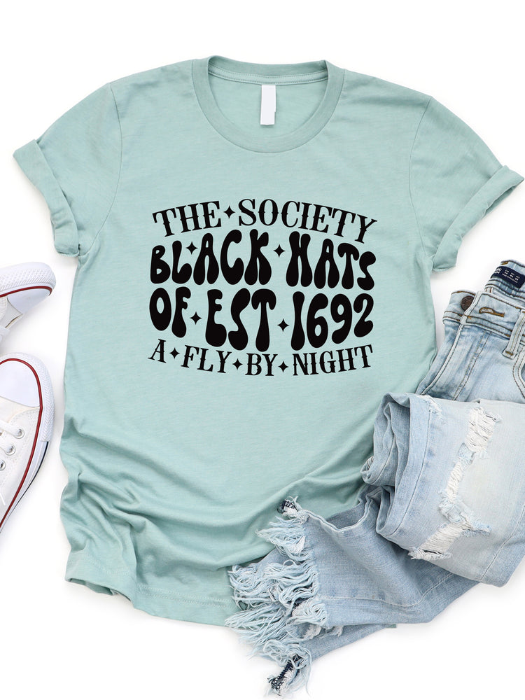 The Society Black Hats Graphic Tee