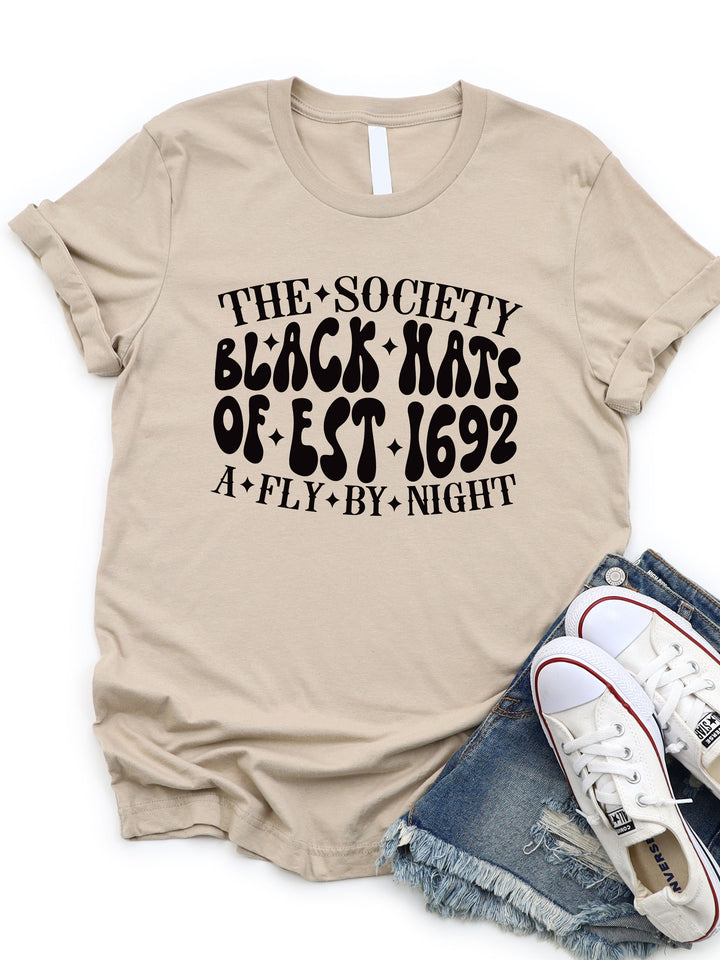 The Society Black Hats Graphic Tee