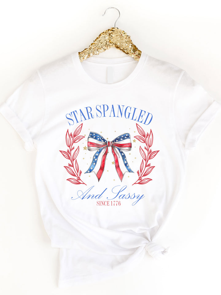 Star Spangled and Sassy Patriotic Graphic Tee