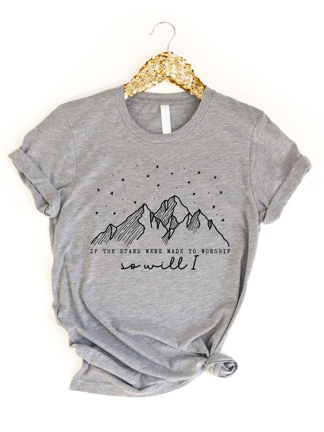 Stars were made to worship so will I Graphic Tee