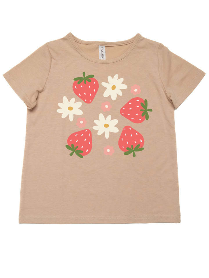 Strawberry Daisy Kids Graphic Tee