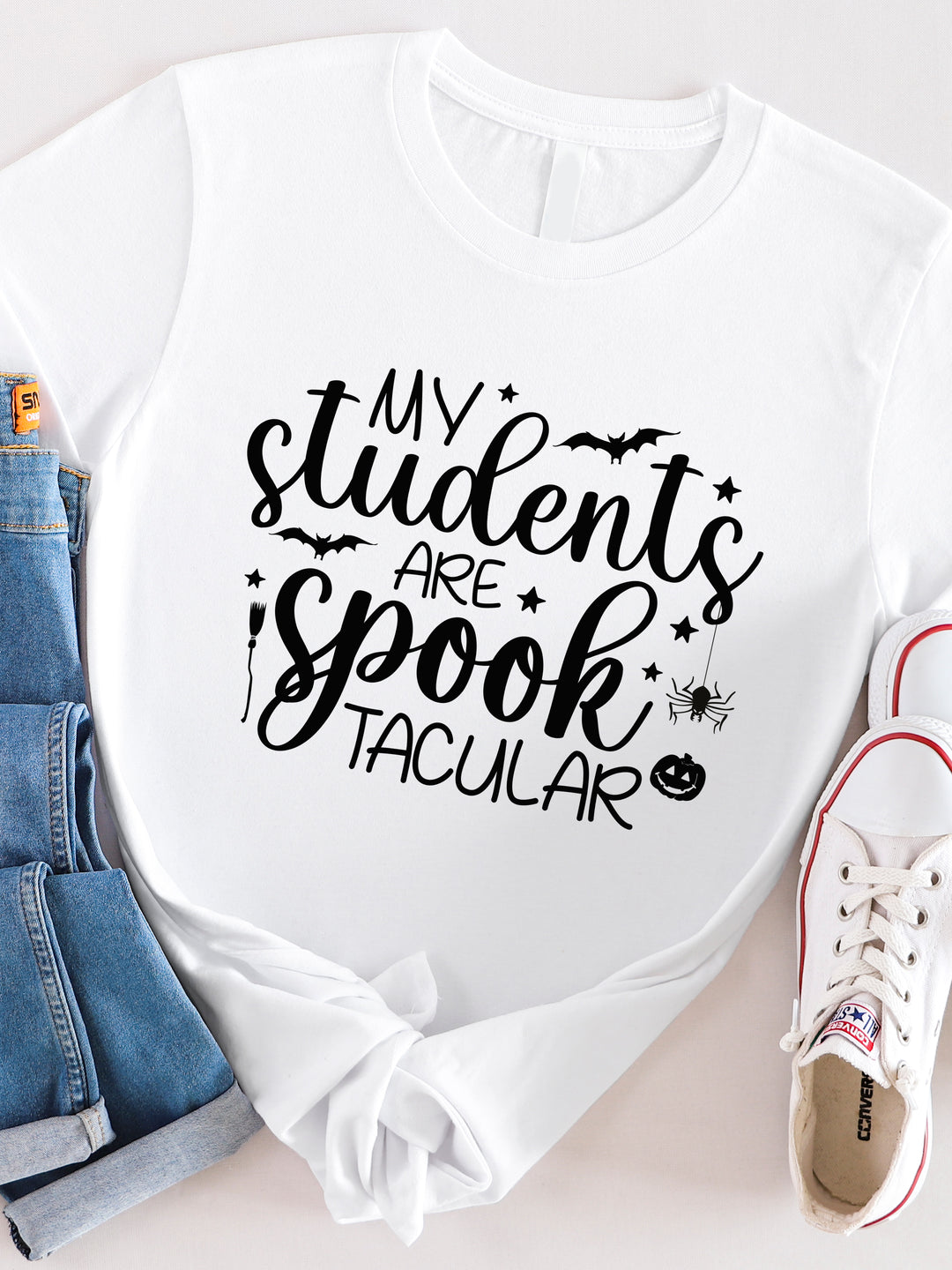 My Students are Spooktacular Teacher Graphic Tee