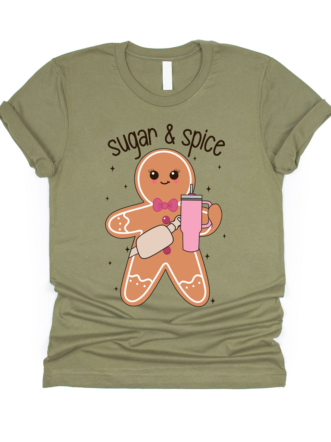Sugar & Spice Boujee Gingerbread Graphic Tee