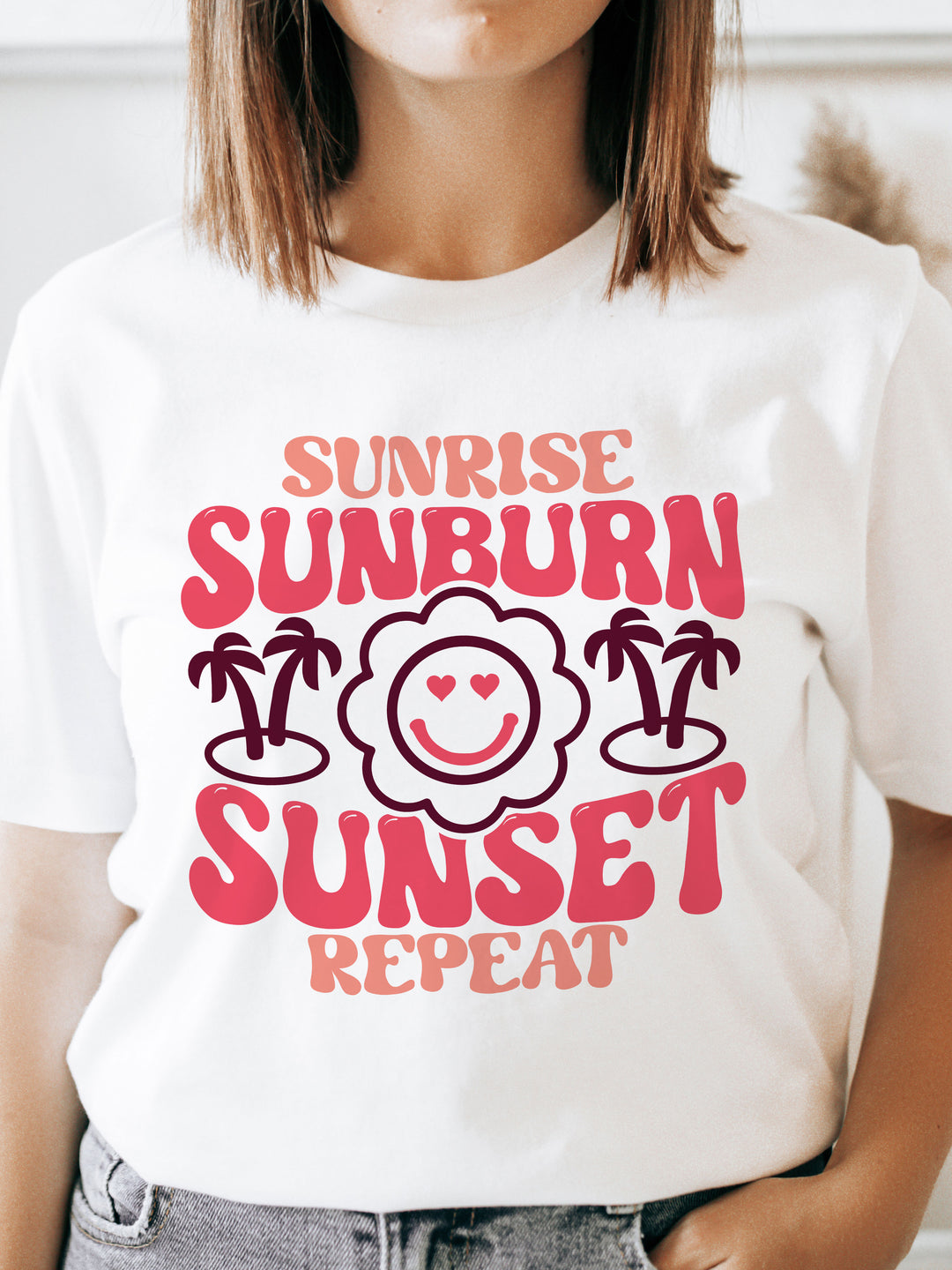 Sunrise Sunburn Sunset Graphic Tee