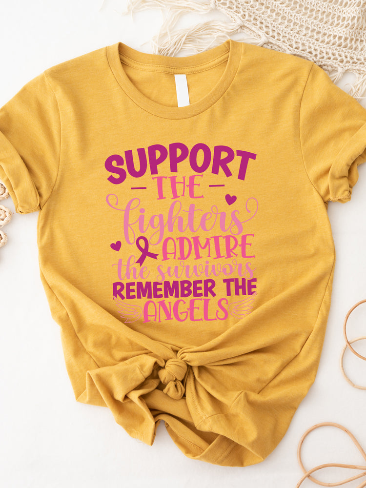 Support Admire Remember Graphic Tee