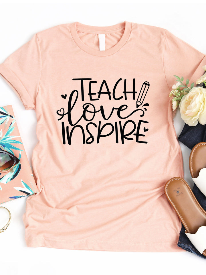 Teach Love Inspire Graphic Tee