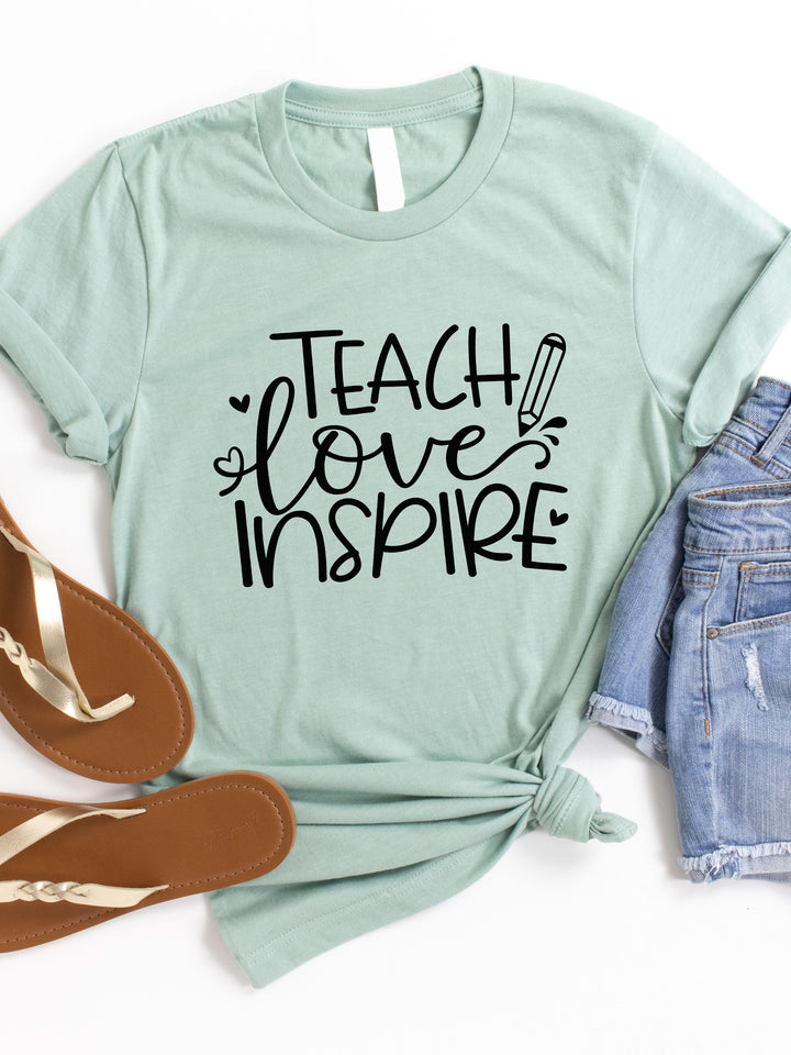 Teach Love Inspire Graphic Tee