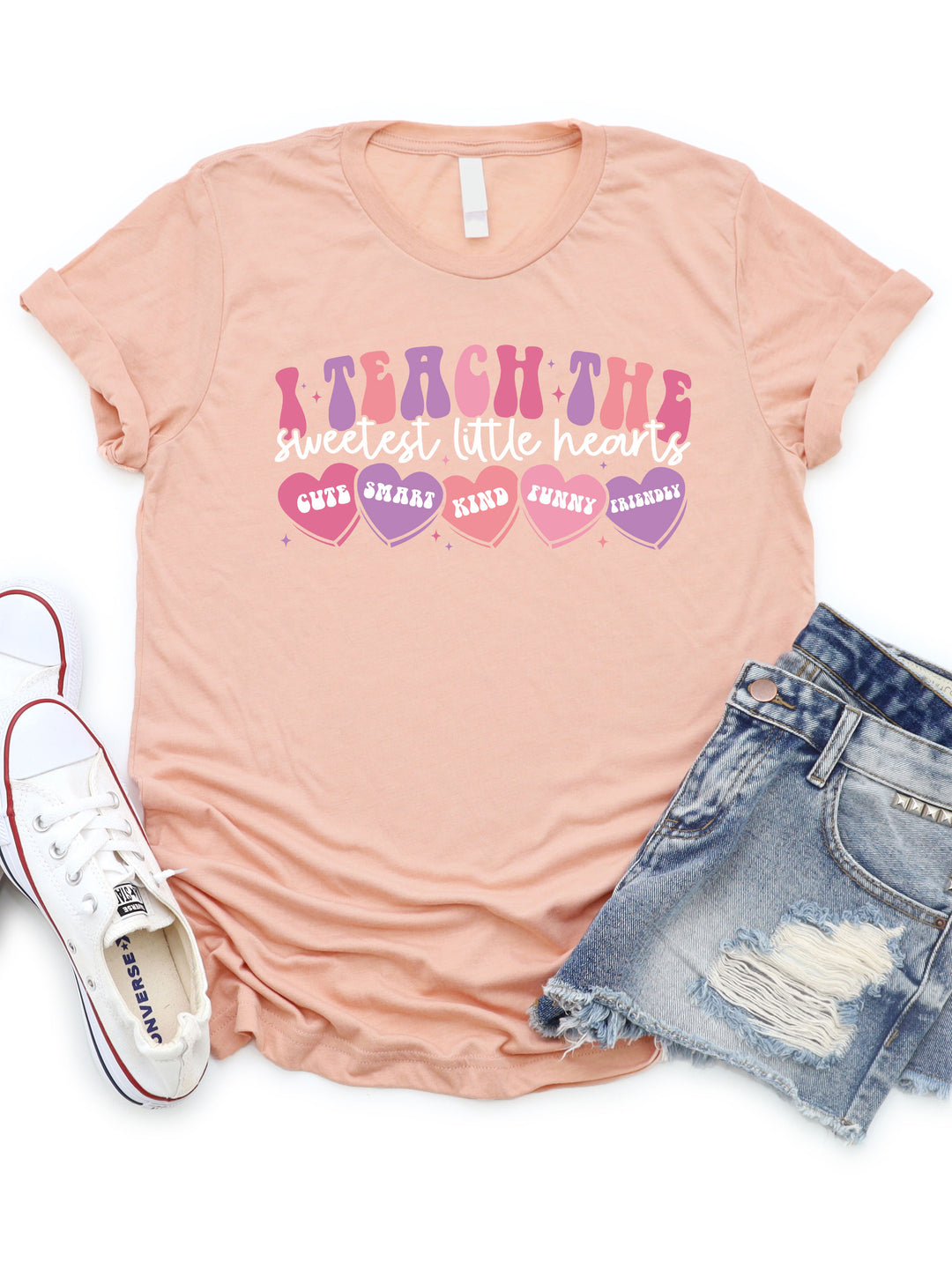 I teach the sweetest little hearts Graphic Tee