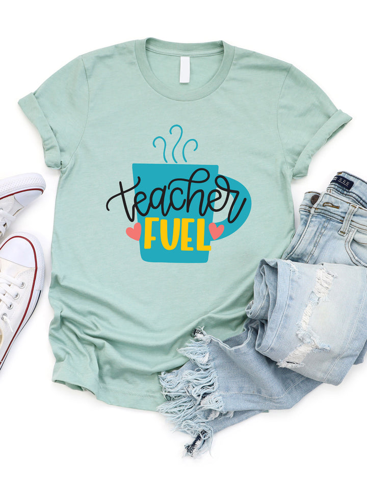 Teacher Fuel Graphic Tee